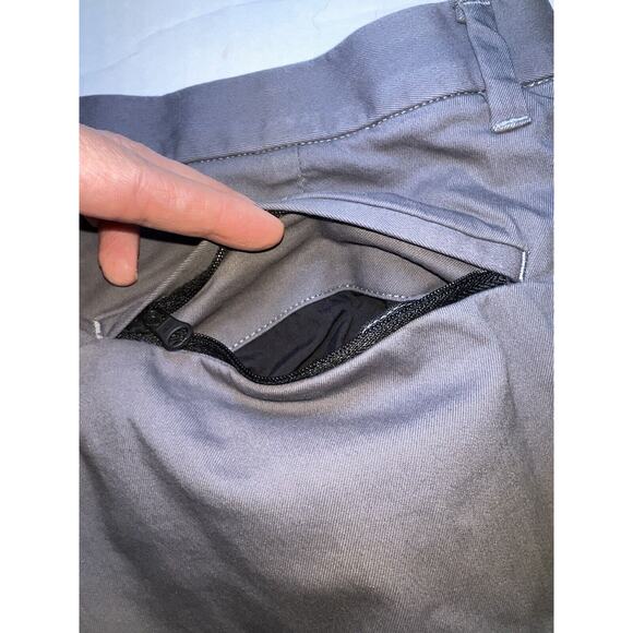 Bonobos Slim Pants Men's Size 35x30 Gray Straight Leg Chino Cotton Flat Front - Picture 16 of 16